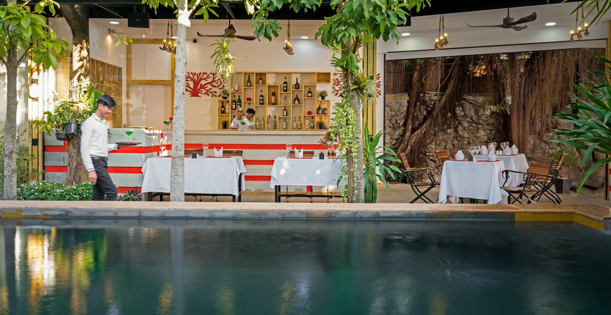 Damnak Villa Retreat シェムリアップ エクステリア 写真